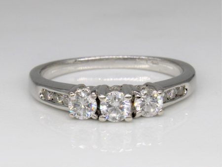 Diamond Journey Ring | 0.50ctw | SZ 5.75 | Online now