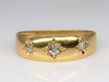 1880s Old Mine Diamond Ring | 0.16ctw | SZ 8 | on Sale