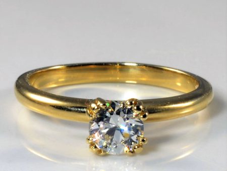 Bespoke  Old European Diamond Engagement Ring | 0.57ct | SZ 7 | Online Hot Sale