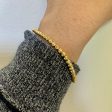 18k Yellow Gold Diamond Cut Bead Bracelet | 7.5  | Online Hot Sale