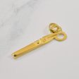 Gold Scissors Pendant | Discount