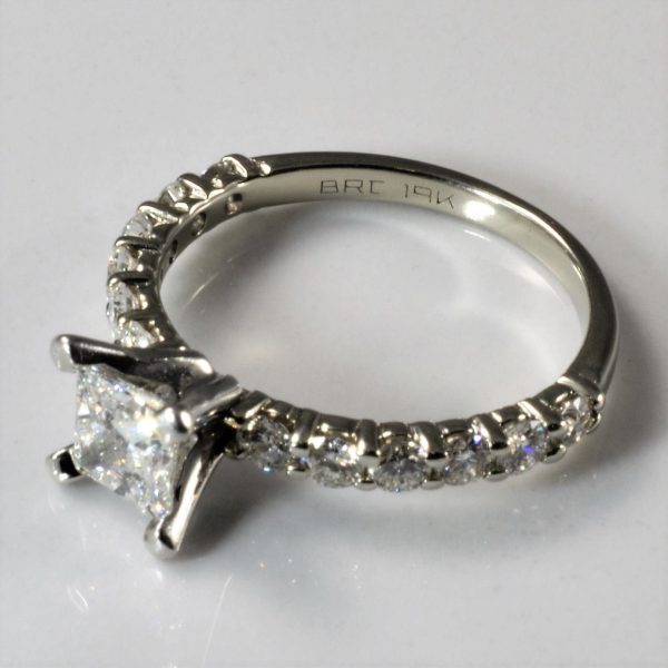 Spence Diamonds  Brilliant Princess Diamond Engagement Ring | 1.21ctw | SZ 5.5 | Online Sale