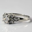 1920s Art Deco Diamond Engagement Ring | 0.57ctw | SZ 6.75 | Online now