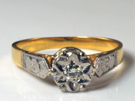 1920s Diamond Engagement Ring | 0.08ct | SZ 5.25 | For Cheap