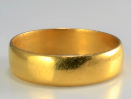 1917 London Hallmarked 22k Gold Band | SZ 7 | Online