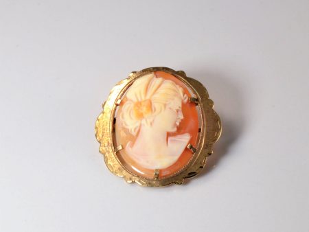 1890s Cameo Brooch Online now