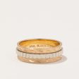 1930s Two Tone Gold Band | SZ 8.5 | Online Hot Sale