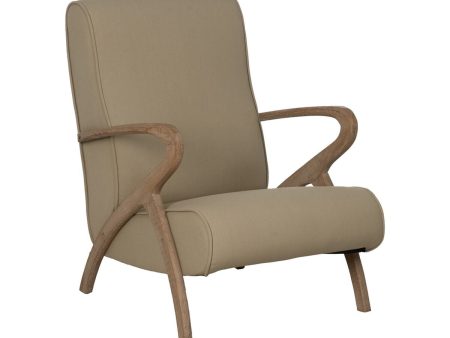 Armchair Beige 57 x 55 x 85 cm Online Hot Sale