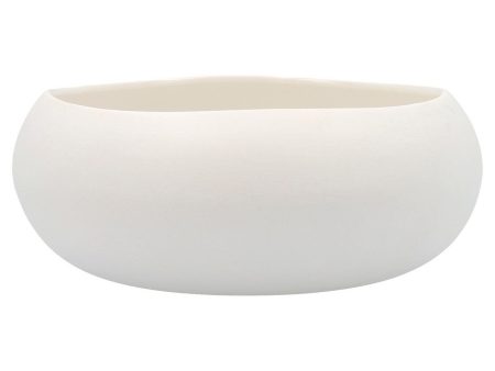 Bowl Ariane Ceramic White (16 cm) For Discount