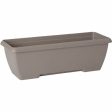 Plant pot Garden ID Teramo Grey Taupe 60 cm Cheap