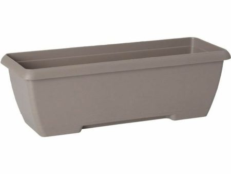 Plant pot Garden ID Teramo Grey Taupe 60 cm Cheap