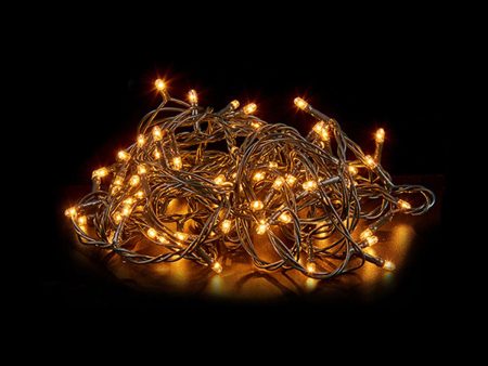 Wreath of LED Lights Yellow (6 m) Cheap