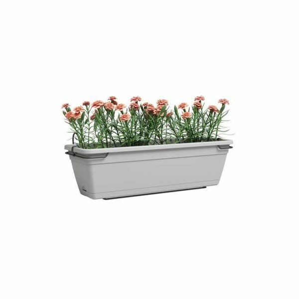 Plant pot Artevasi VENEZIA RE KIT Grey Light grey (6 Pieces) Hot on Sale