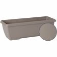 Plant pot Garden ID Teramo Grey Taupe 60 cm Cheap