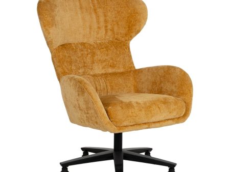 Armchair Black Mustard 78 x 84,5 x 104,5 cm For Cheap