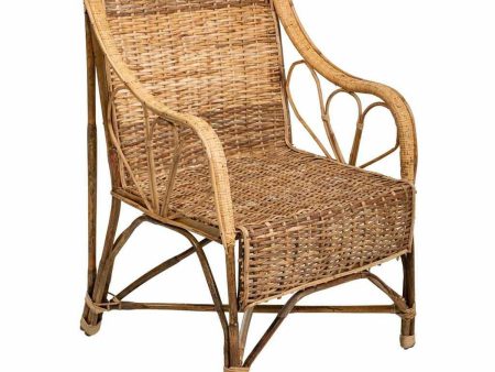 Armchair Alexandra House Living Natural 48 x 99 x 64 cm Hot on Sale