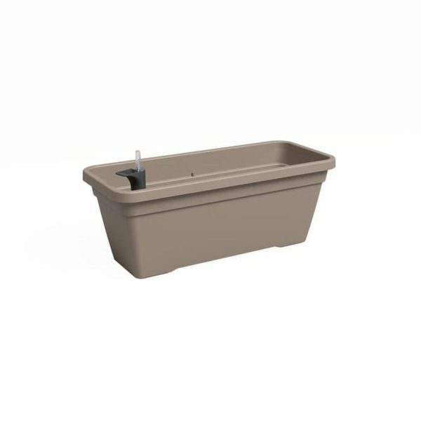 Plant pot Artevasi VENEZIA L SWS Brown Taupe (4 Pieces) Supply