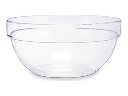 Bowl Transparent Glass (410 ml) (1 ud) For Discount