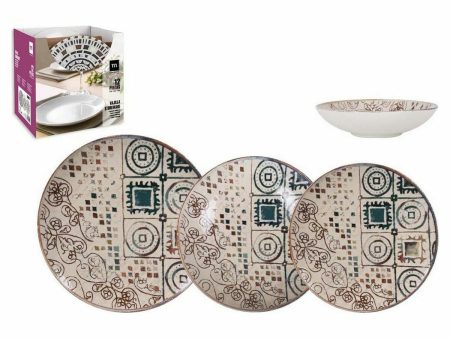 Tableware Inde Creta Porcelain (2 Units) on Sale