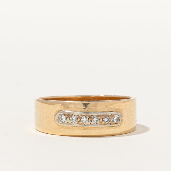 Six Stone Single Cut Diamond Band | 0.12 ctw, SZ 10.75 | Online Sale